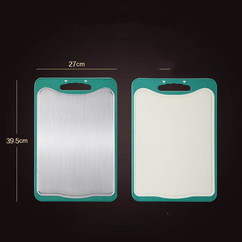 Stainless Steel Chopping Board Kitchen Antibacterial Sorting Board - Mubimart