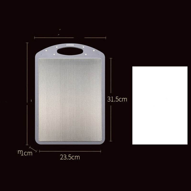 Stainless Steel Chopping Board Kitchen Antibacterial Sorting Board - Mubimart