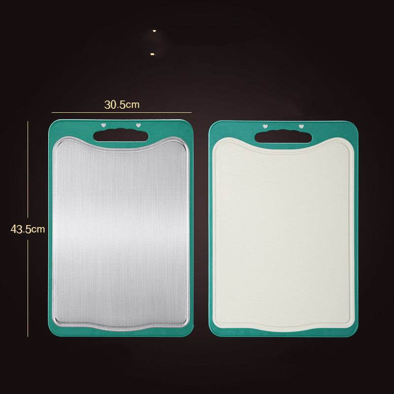 Stainless Steel Chopping Board Kitchen Antibacterial Sorting Board - Mubimart