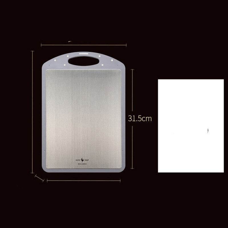 Stainless Steel Chopping Board Kitchen Antibacterial Sorting Board - Mubimart
