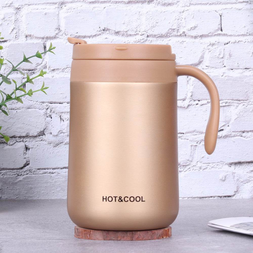 Stainless Steel Coffee Mug Portable - Mubimart