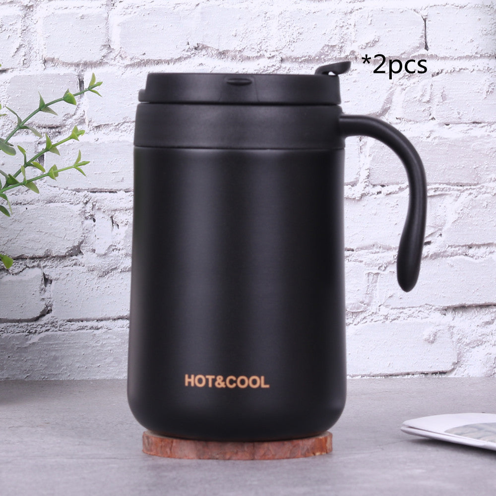 Stainless Steel Coffee Mug Portable - Mubimart -  