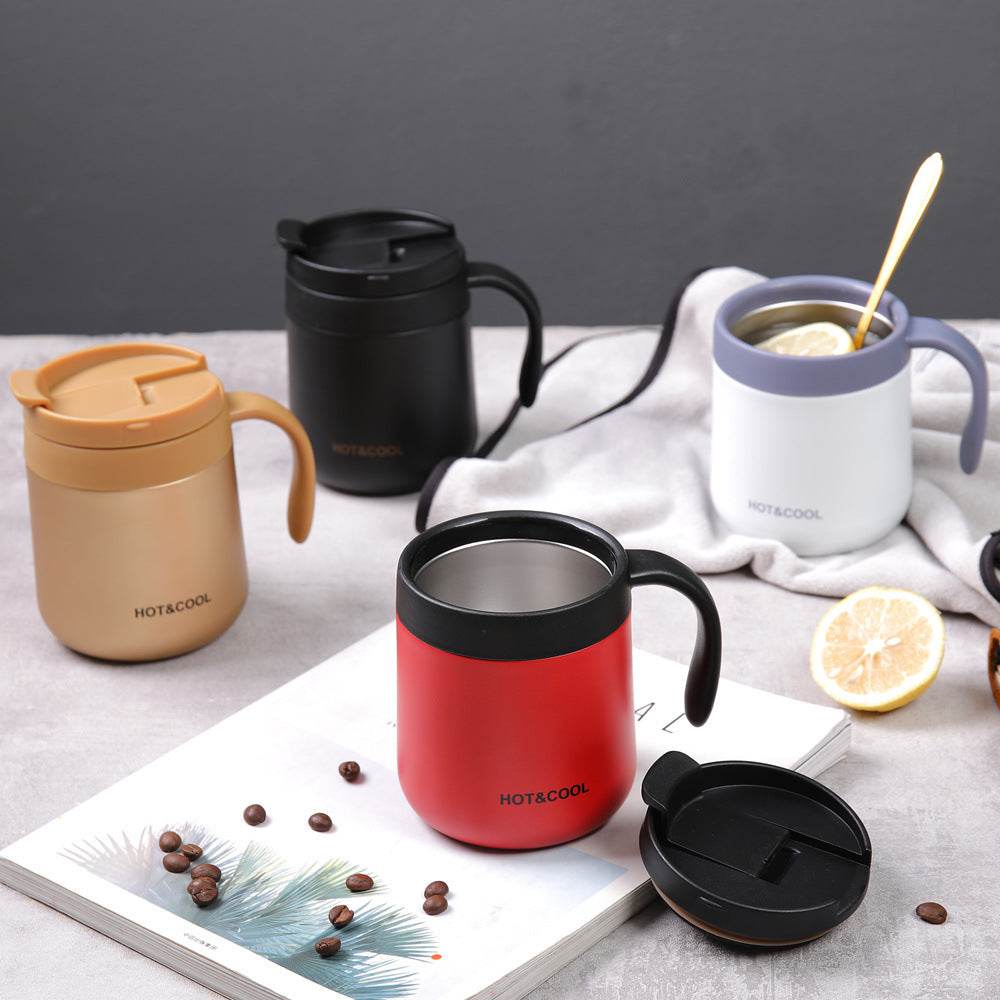 Stainless Steel Coffee Mug Portable - Mubimart