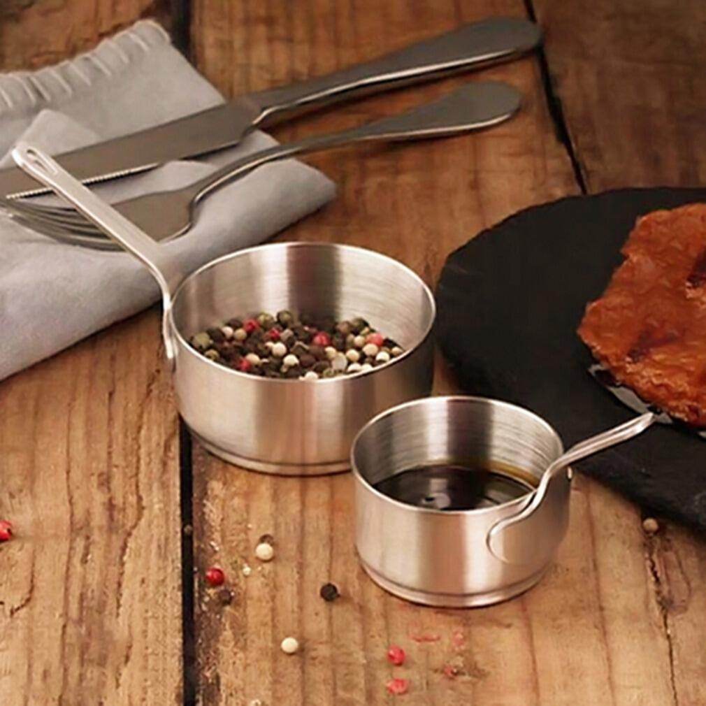 Stainless Steel Cooking Pot Sauce Cup - Mubimart