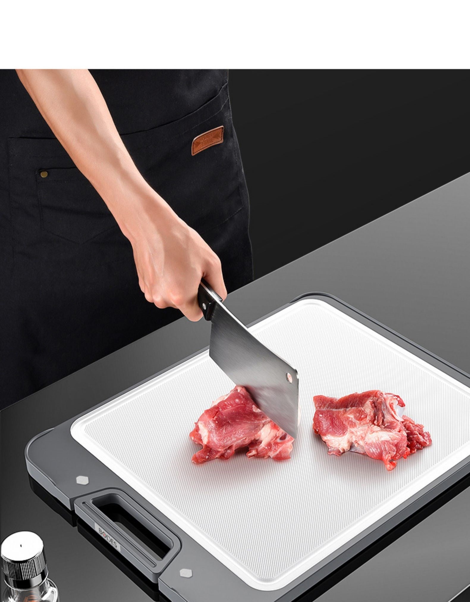 Stainless Steel Cutting Board Household Antibacterial - Mubimart - Cutting Board 