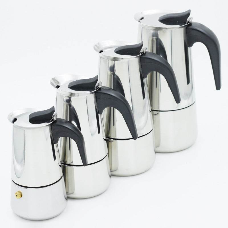 Stainless Steel Espresso Coffee Maker - Mubimart