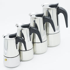 Stainless Steel Espresso Coffee Maker - Mubimart - Coffee maker 