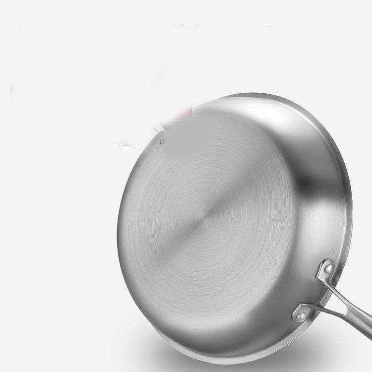 Stainless Steel Full Screen Honeycomb Frying Pan - Mubimart