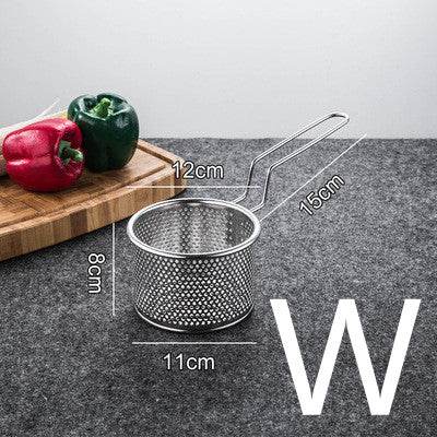 Stainless Steel Hot Pot Colander Filter Mesh With Hook - Mubimart