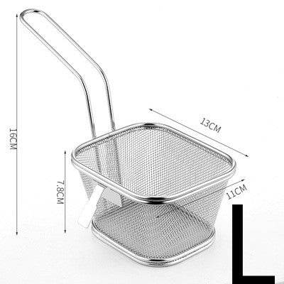 Stainless Steel Hot Pot Colander Filter Mesh With Hook - Mubimart