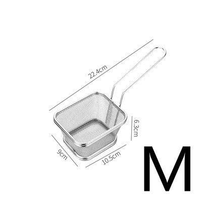Stainless Steel Hot Pot Colander Filter Mesh With Hook - Mubimart
