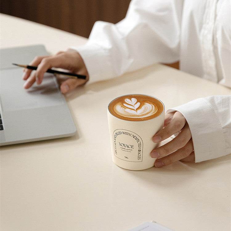 Stainless Steel Insulated Coffee Mug - Mubimart