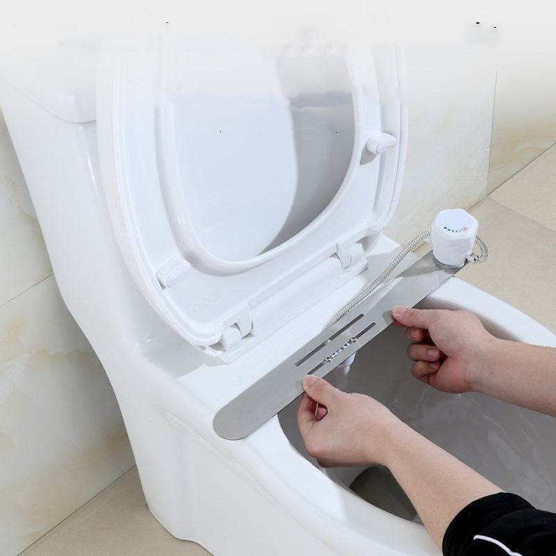Stainless Steel Left Hand Bidet Smart Toilet Cover - Mubimart