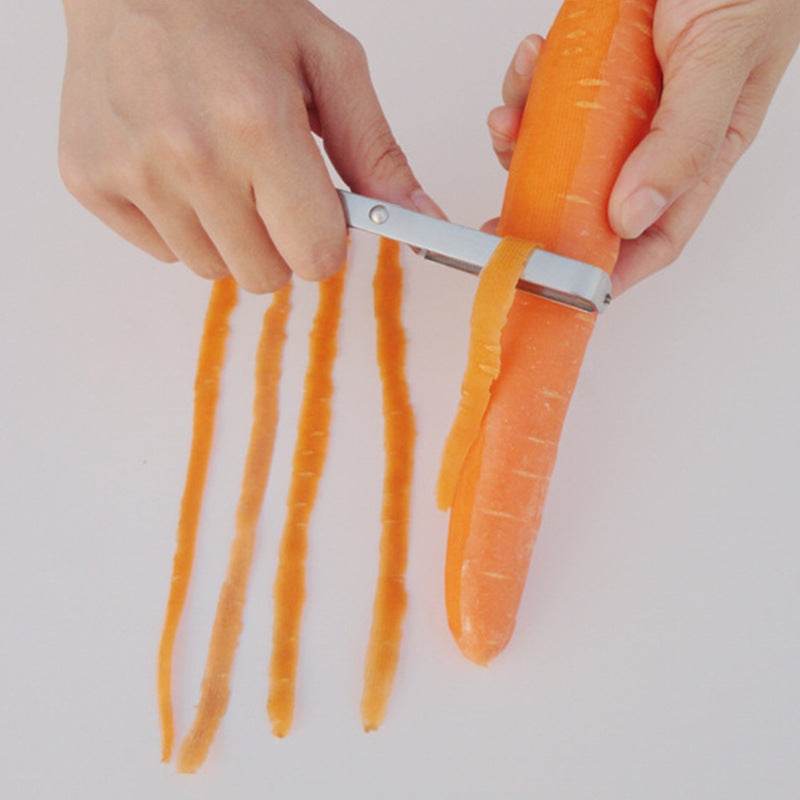 Stainless Steel Peeler Fruit Peeler Multifunctional Kitchen Gadget - Mubimart