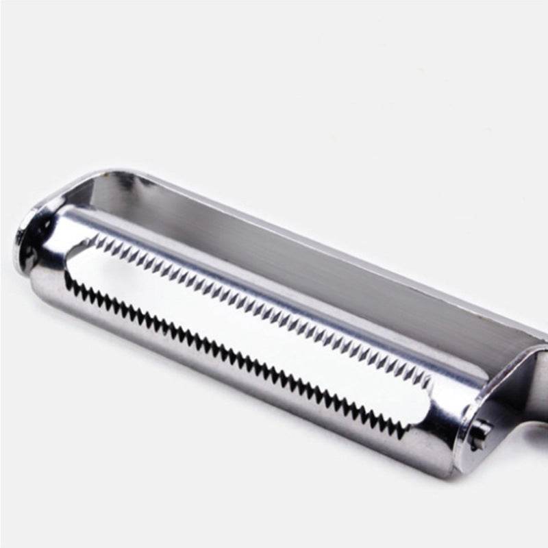 Stainless Steel Peeler Fruit Peeler Multifunctional Kitchen Gadget - Mubimart