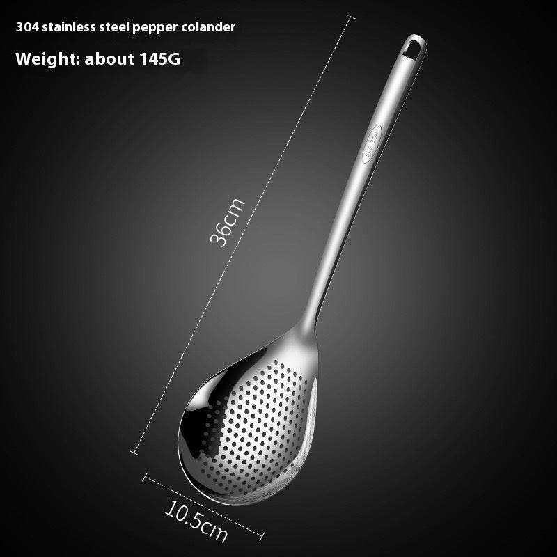 Stainless Steel Pepper Colander Household Kitchen - Mubimart