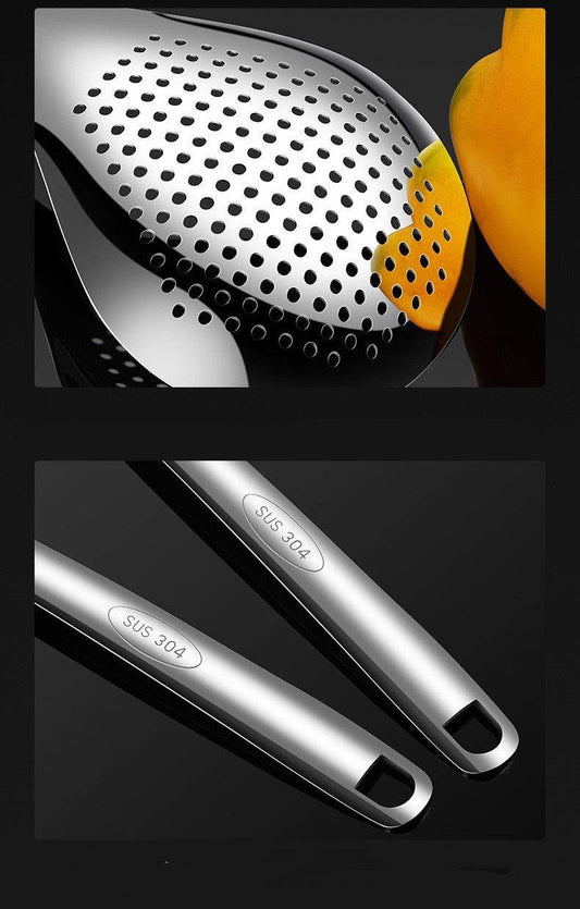 Stainless Steel Pepper Colander Household Kitchen - Mubimart
