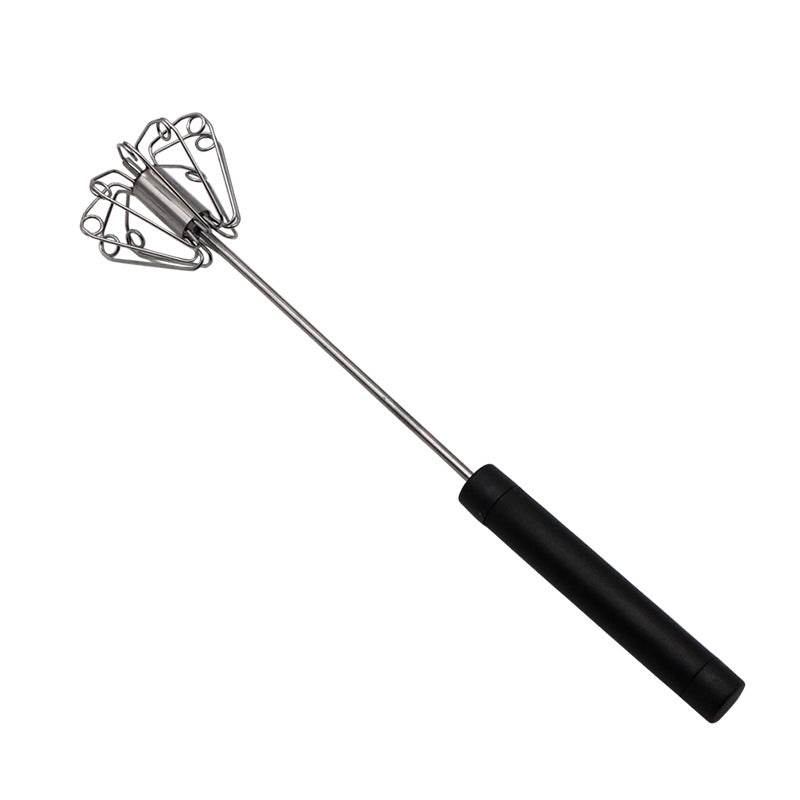 Stainless Steel Semi-automatic Whisk 10 Inch - Mubimart
