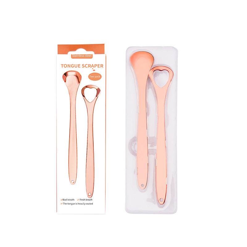 Stainless Steel Tongue Scraper - Mubimart