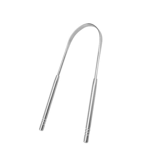 Stainless Steel Tongue Scraper - Mubimart