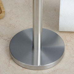 Stainless Steel Vertical Paper Towel Holder - Mubimart -  