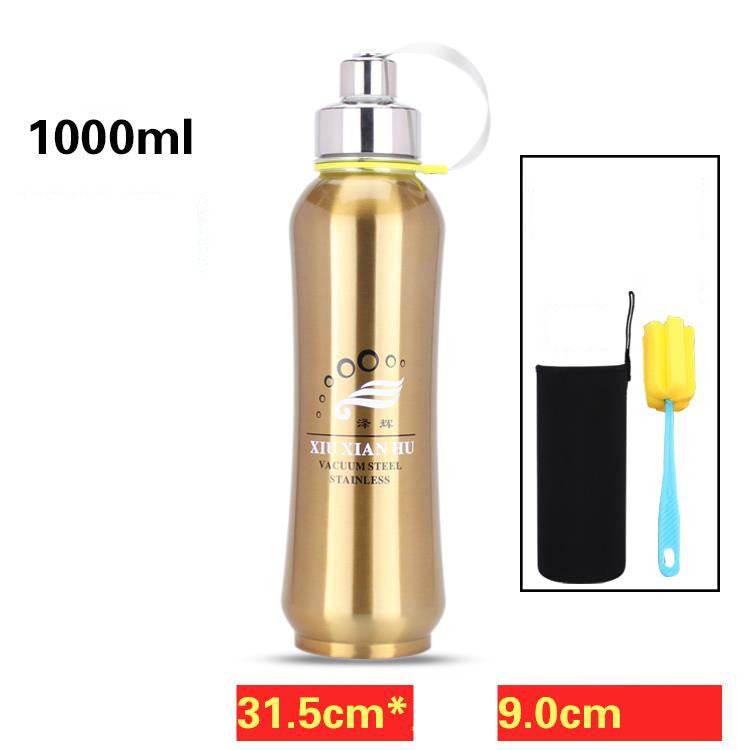 Stainless Steel Water Bottle Vacuum Travel Thermal Cup 18oz - Mubimart