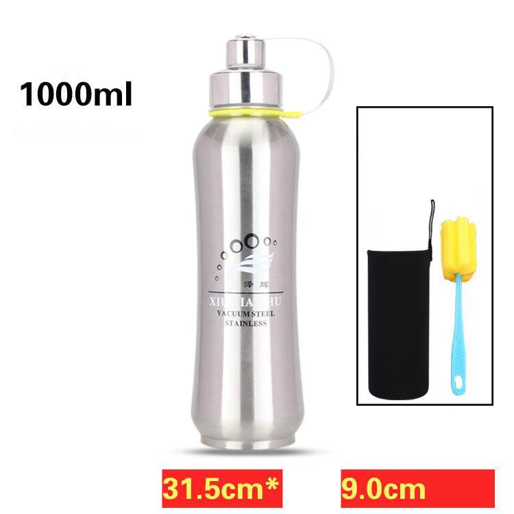 Stainless Steel Water Bottle Vacuum Travel Thermal Cup 18oz - Mubimart