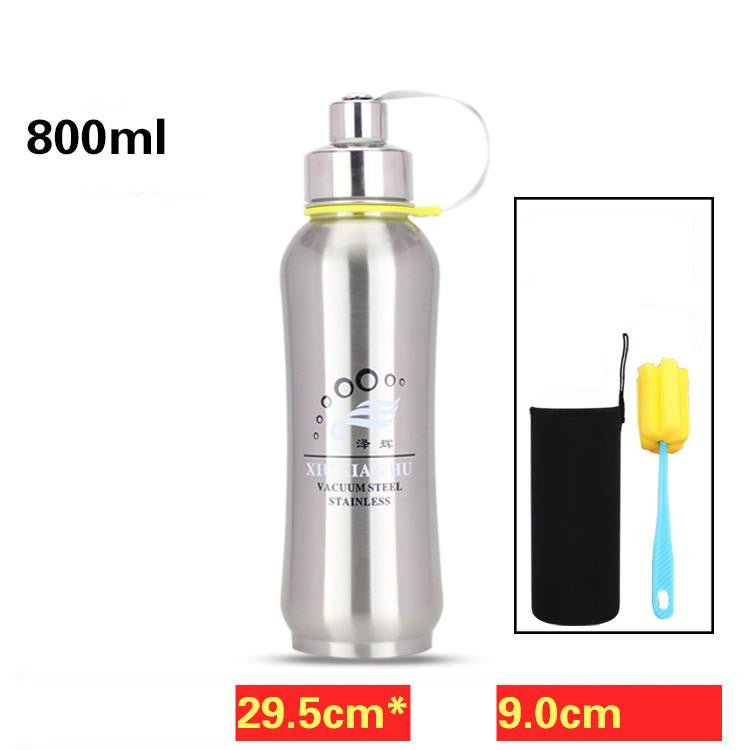 Stainless Steel Water Bottle Vacuum Travel Thermal Cup 18oz - Mubimart -  