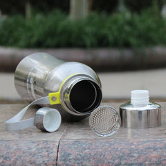 Stainless Steel Water Bottle Vacuum Travel Thermal Cup 18oz - Mubimart -  