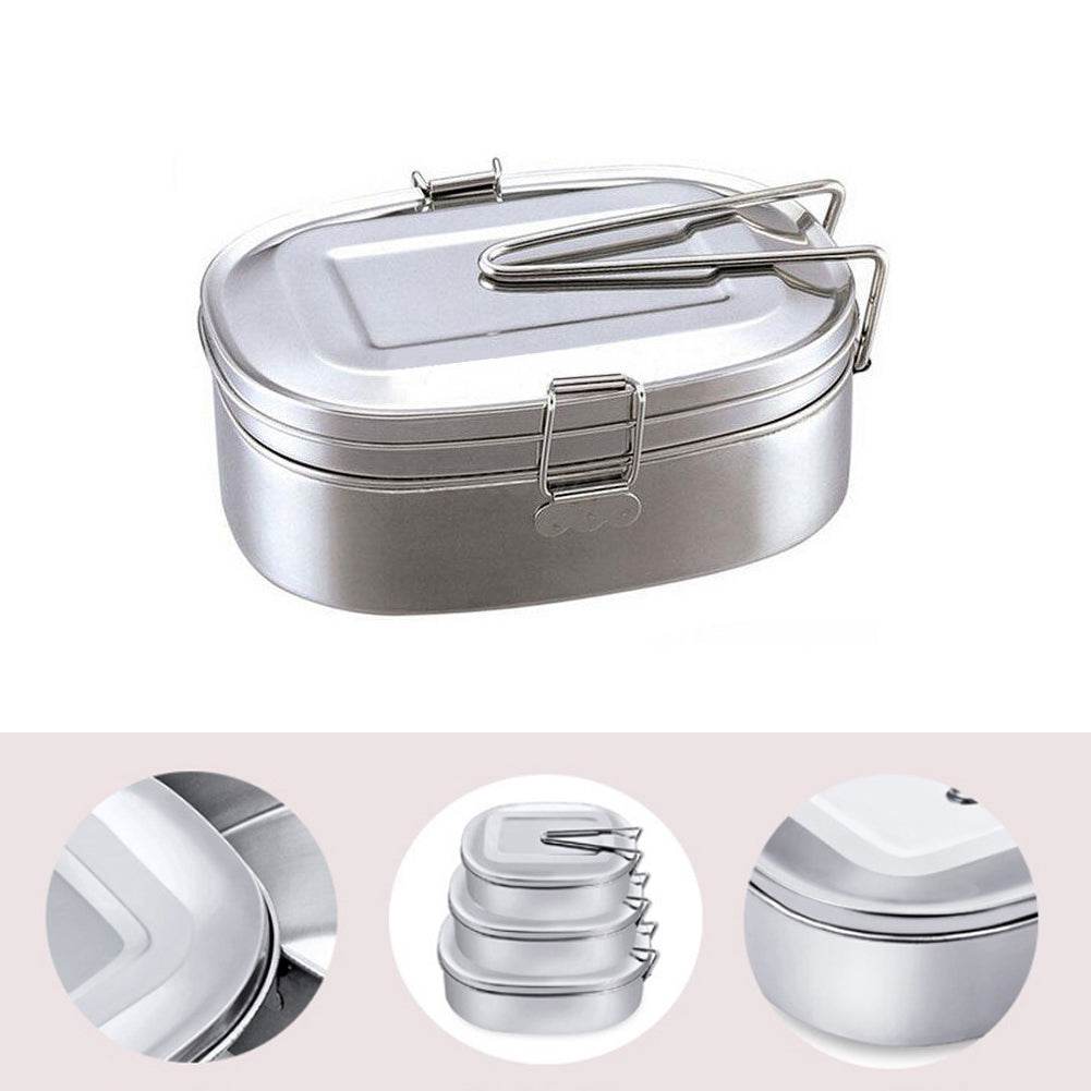 Stainless steel bento box - Mubimart