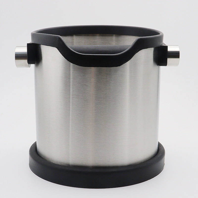 Stainless steel coffee grounds bucket - Mubimart -  