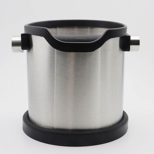 Stainless steel coffee grounds bucket - Mubimart