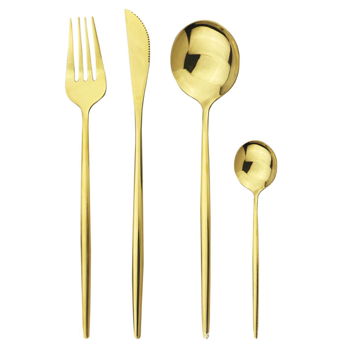 Stainless steel cutlery cutlery set - Mubimart