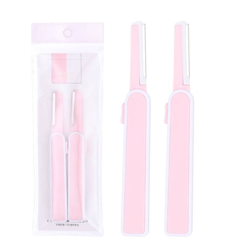 Stainless steel eyebrow shaping knife - Mubimart