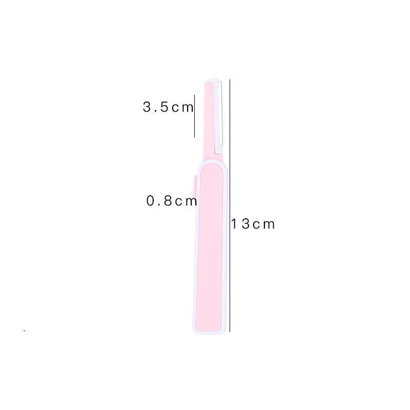 Stainless steel eyebrow shaping knife - Mubimart