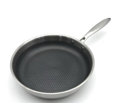 Stainless steel pan frying pan - Mubimart - Stainless Steel Cookware 