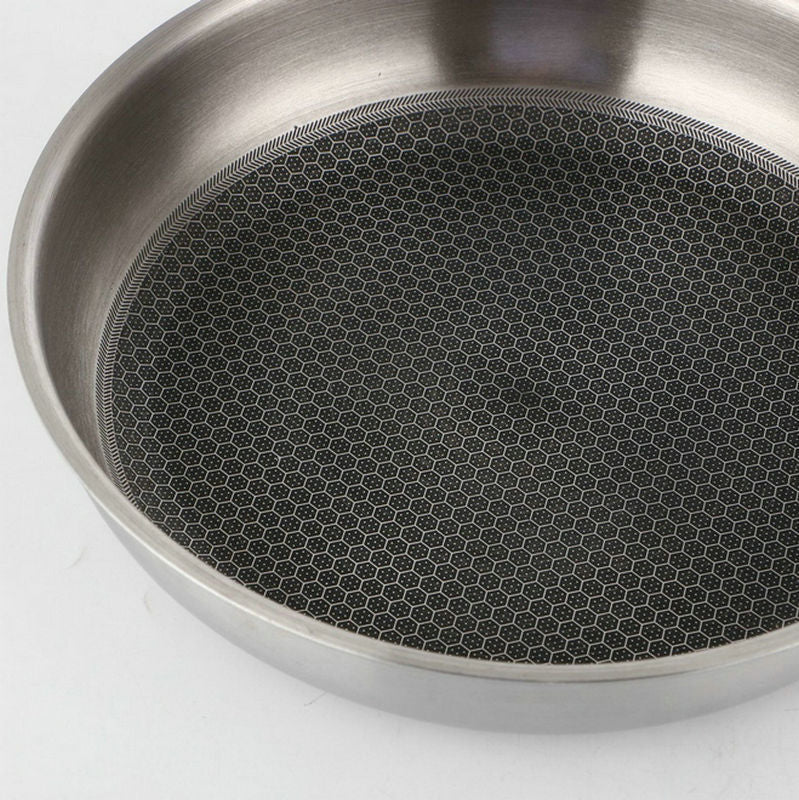 Stainless steel pan frying pan - Mubimart -  