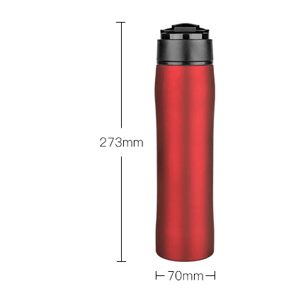 Stainless steel pressure pot coffee maker - Mubimart