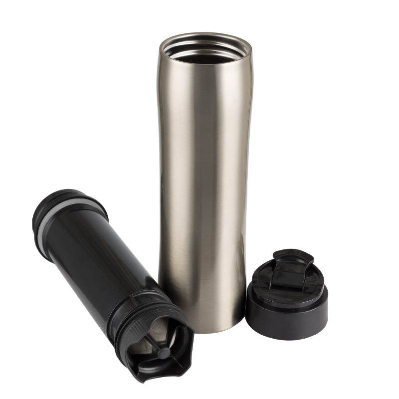 Stainless steel pressure pot coffee maker - Mubimart