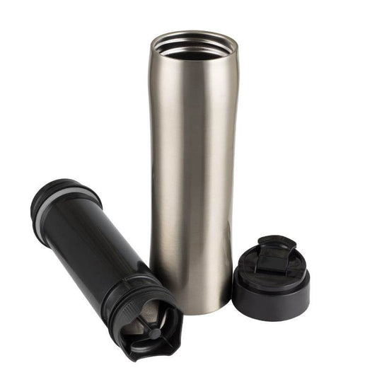 Stainless steel pressure pot coffee maker - Mubimart