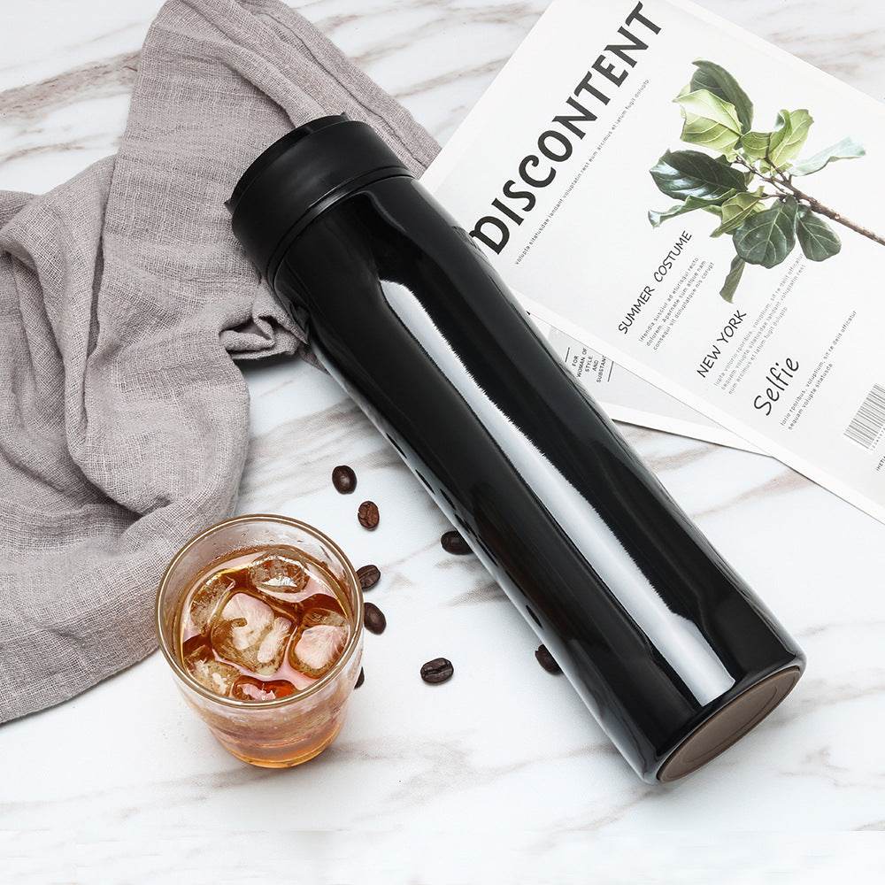 Stainless steel pressure pot coffee maker - Mubimart