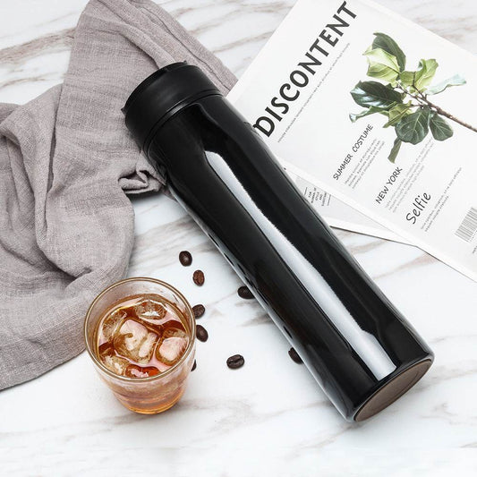 Stainless steel pressure pot coffee maker - Mubimart
