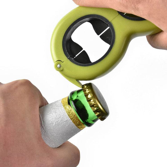 Stainless steel safety can opener - Mubimart