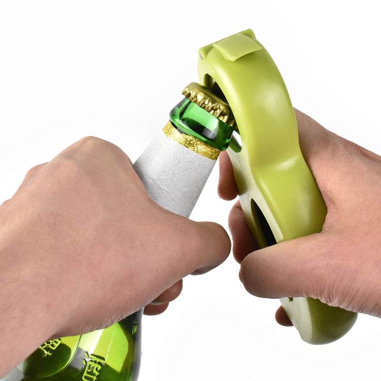 Stainless steel safety can opener - Mubimart