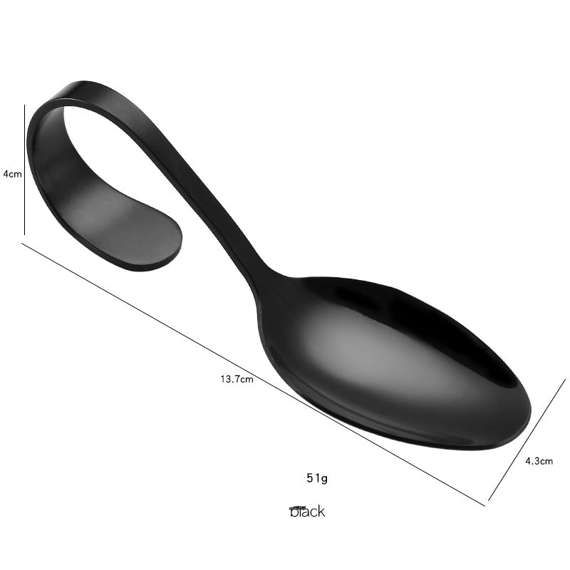 Stainless steel serving spoon cutlery Mubimart