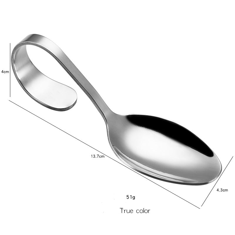 Stainless steel serving spoon cutlery Mubimart