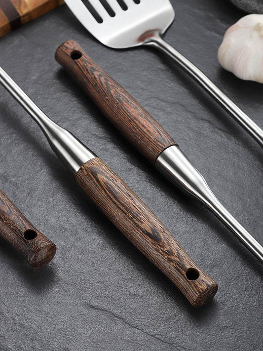 Stainless steel spatula set - Mubimart