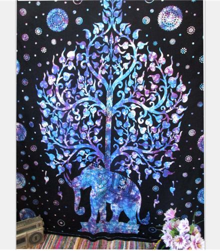 Stamp Bohemia Beach Blanket Mural - Mubimart -  