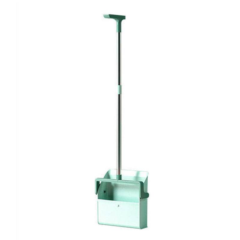 Standing Broom With Comb Teeth Dustpan Set - Mubimart