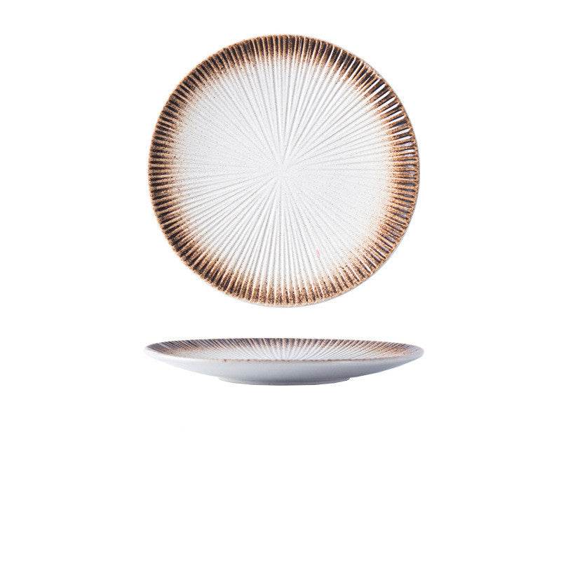 Steak Plate, Home Ceramic Western Plate, Pasta Plate - Mubimart